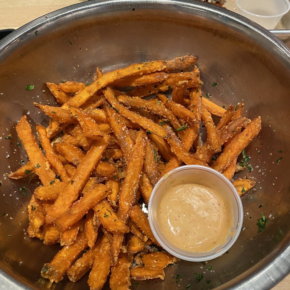 Hopdoddy Burger Bar - Sweet potato fries - Burgers Near Me - Euless, Texas Hopdoddy Burger Bar - Sweet potato fries - Burgers Near Me - Euless, Texas