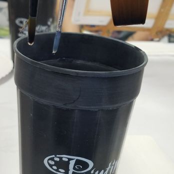 Painting with a Twist - The standard three brushes - Art Classes Near Me - Austin, Texas Painting with a Twist - The standard three brushes - Art Classes Near Me - Austin, Texas