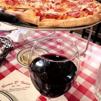 Roma D' Italia - House Cab and a wonderful quality Pepperoni Pizza. - Pizza Near Me - Tustin, California Roma D' Italia - House Cab and a wonderful quality Pepperoni Pizza. - Pizza Near Me - Tustin, California
