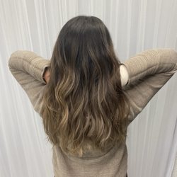 Le Mirage Hair & Nails Salon - Ash brown ombré