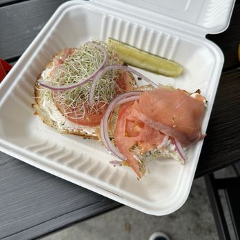 5th Ave Bagelry - Lox Cream Cheese - Bagels Near Me - Long Beach, California