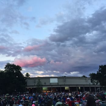 Tanglewood - Tanglewood On Parade at dusk - Music Venues Near Me - Lenox, Massachusetts