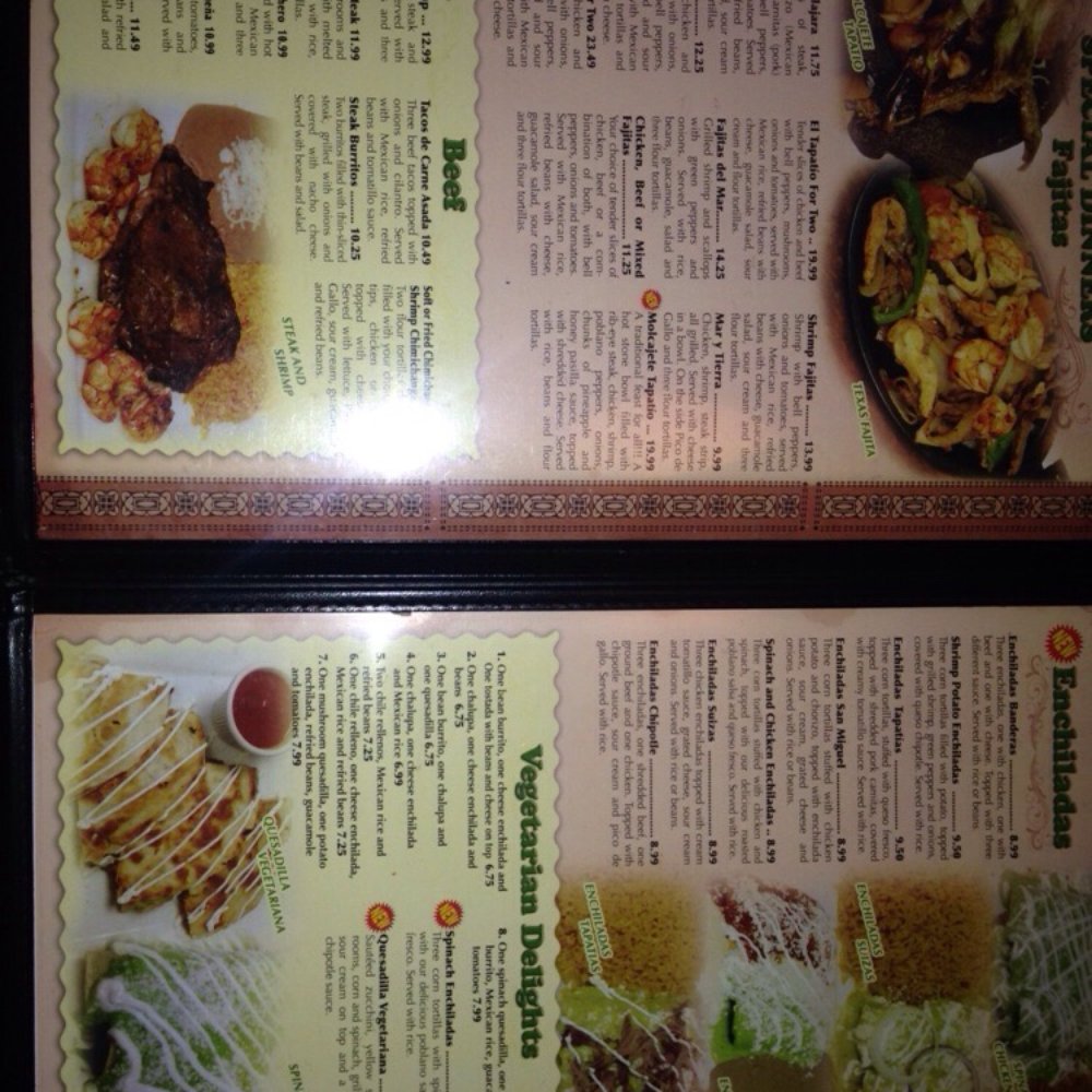 El Tapatio Mexican Restaurant - Menu - Mexican Near Me - Wilson, North Carolina