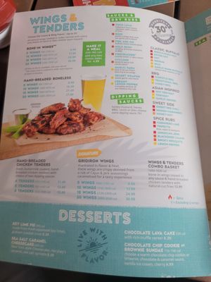Menu photo 1 Hurricane Grill & Wings Palm City, FL