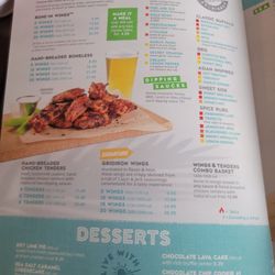 Hurricane Grill & Wings - Menu