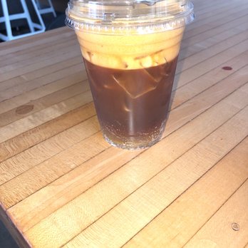 The Roosevelt Coffeehouse - Roman mule (espresso over ice with ginger beer and lime) - Coffee Roasteries Near Me - Columbus, Ohio