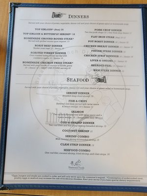 Menu photo 4 Inland Cafe Baker City, OR