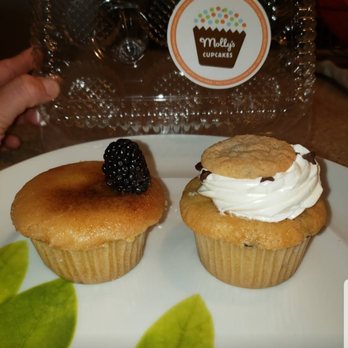Molly's Cupcakes - Creme Brulee and Cookie Dough cupcakes. - Cupcakes Near Me - Des Moines, Iowa Molly's Cupcakes - Creme Brulee and Cookie Dough cupcakes. - Cupcakes Near Me - Des Moines, Iowa