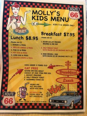 Menu photo 2 Molly's Cafe San Bernardino, CA Menu photo 2 Molly's Cafe San Bernardino, CA