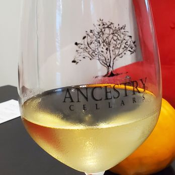 Ancestry Cellars - Glass of riesling - Wineries Near Me - Woodinville, Washington
