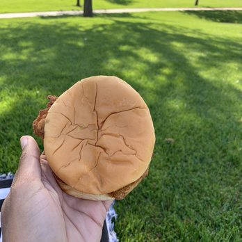 Chick-fil-A - Flat Chick-fil-A Chicken Sandwich - Fast Food Near Me - Elk Grove, California Chick-fil-A - Flat Chick-fil-A Chicken Sandwich - Fast Food Near Me - Elk Grove, California