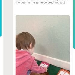 Fairfield Montessori - Matching activity