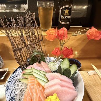 Sushi District - Sashimi Trio (PRICE  ) - Sushi Bars Near Me - Costa Mesa, California