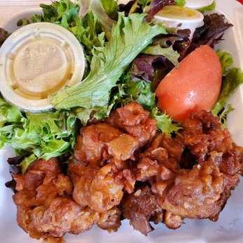 Monarch Seafoods - Mochiko chicken salad - Seafood Near Me - Honolulu, Hawaii