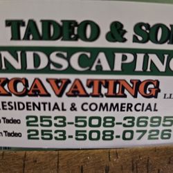 Tadeo & Sons Landscaping - Wood was ordered through 1st phone number