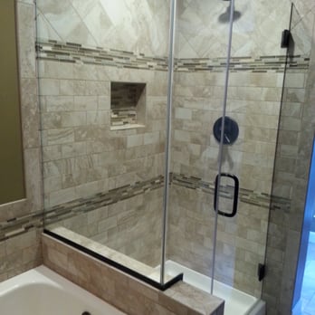A & J Glass Service - Shower enclosure custom designed and expertly installed. We believe in clean in, clean out installations. - Glass & Mirrors Near Me - Tullytown, Pennsylvania A & J Glass Service - Shower enclosure custom designed and expertly installed. We believe in clean in, clean out installations. - Glass & Mirrors Near Me - Tullytown, Pennsylvania
