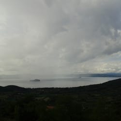 Trattoria Miralago di Morincasa Paolo - La vista dalla terrazza