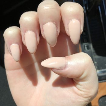 Allure Nails - notice the paint job and the cuticles - Nail Salons Near Me - Indian Harbour Beach, Florida