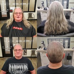 Oscars Haircuts - Wow, what a big difference