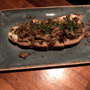 Mountain Standard - Mushroom toast - New American Near Me - Vail, Colorado