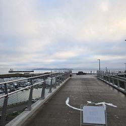 Point Defiance Ferry Terminal - On top of Wilson Way Bridge for Santa Run 5k/10k/half. This is the Turnaround Point for Half Marathon Runners!