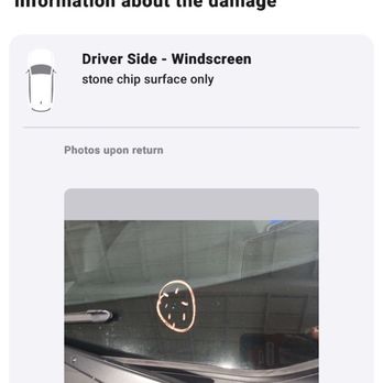 Sixt Rent A Car - This is what they have opened a claim for. It's NOTHING and I didn't do this. Scammers - Car Rental Near Me - Los Angeles, California