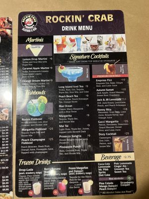 Menu photo 2 Rockin’ Crab Augusta, GA Menu photo 2 Rockin’ Crab Augusta, GA