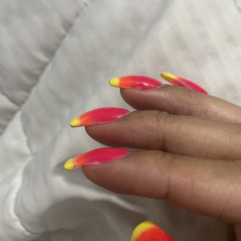 Hana Nails & Spa - All the acrylic was completely uneven - Nail Salons Near Me - Ewa Beach, Hawaii Hana Nails & Spa - All the acrylic was completely uneven - Nail Salons Near Me - Ewa Beach, Hawaii