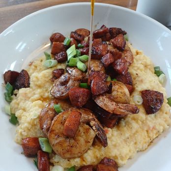 The Brunch Bar - Shrimp n Grits!!!!!!!! WOW!!! - Coffee & Tea Near Me - Rochester Hills, Michigan The Brunch Bar - Shrimp n Grits!!!!!!!! WOW!!! - Coffee & Tea Near Me - Rochester Hills, Michigan