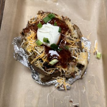 Smoke'N Ash BBQ - Loaded Potato - Barbeque Near Me - Arlington, Texas