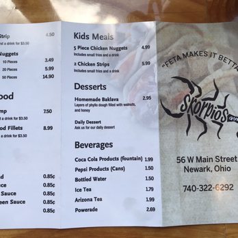 Skorpios Gyros - Greek Near Me - Newark, Ohio Skorpios Gyros - Greek Near Me - Newark, Ohio
