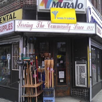 Continental Hardware - Take a close look at the sign above the door. No not the Multi Lock one, the one below it. Serving The Community Since 1922.. - Hardware Stores Near Me - Forest Hills, New York