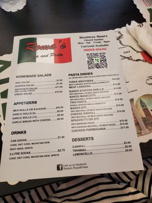 Roma's Pizza & Pasta by null