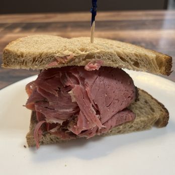 Roasters 'N Toasters - Hot Pastrami on Rye - Breakfast & Brunch Near Me - Pinecrest, Florida