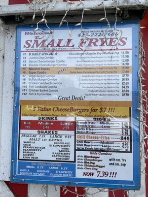Menu photo 4 Small Fryes Fall City, WA Menu photo 4 Small Fryes Fall City, WA