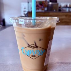 Cupcake & Espresso Bar - Dulce de leche iced latte!!