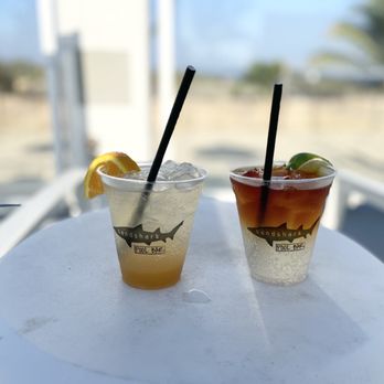 Marlin Moon Restaurant - "Beach Bellini" (peach vodka, yulupa cuvee brut champagne & peach purée) and "Dark and Stormy" (dark rum and ginger beer) - Seafood Near Me - Ocean City, Maryland Marlin Moon Restaurant - "Beach Bellini" (peach vodka, yulupa cuvee brut champagne & peach purée) and "Dark and Stormy" (dark rum and ginger beer) - Seafood Near Me - Ocean City, Maryland