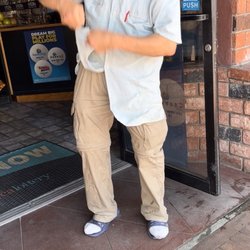 This guy is racists. He told me to go somewhere else cause he didn't like people like me. (Asians). #stopasianhate