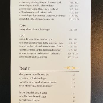 Vinai - Drink Menu 07/30/2024 - New American Near Me - Minneapolis, Minnesota Vinai - Drink Menu 07/30/2024 - New American Near Me - Minneapolis, Minnesota