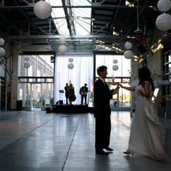 Artscape Wychwood Barns - First dance, after all ceremony chairs cleared away.