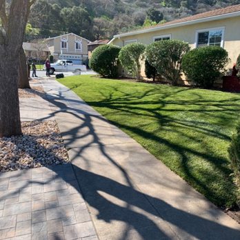 Endless Summer Landscape INC - Edgar and his team did a great job! They installed grass with new irrigation, and pavers with pebbles. 10/10 costumer service and quality - Landscaping Near Me