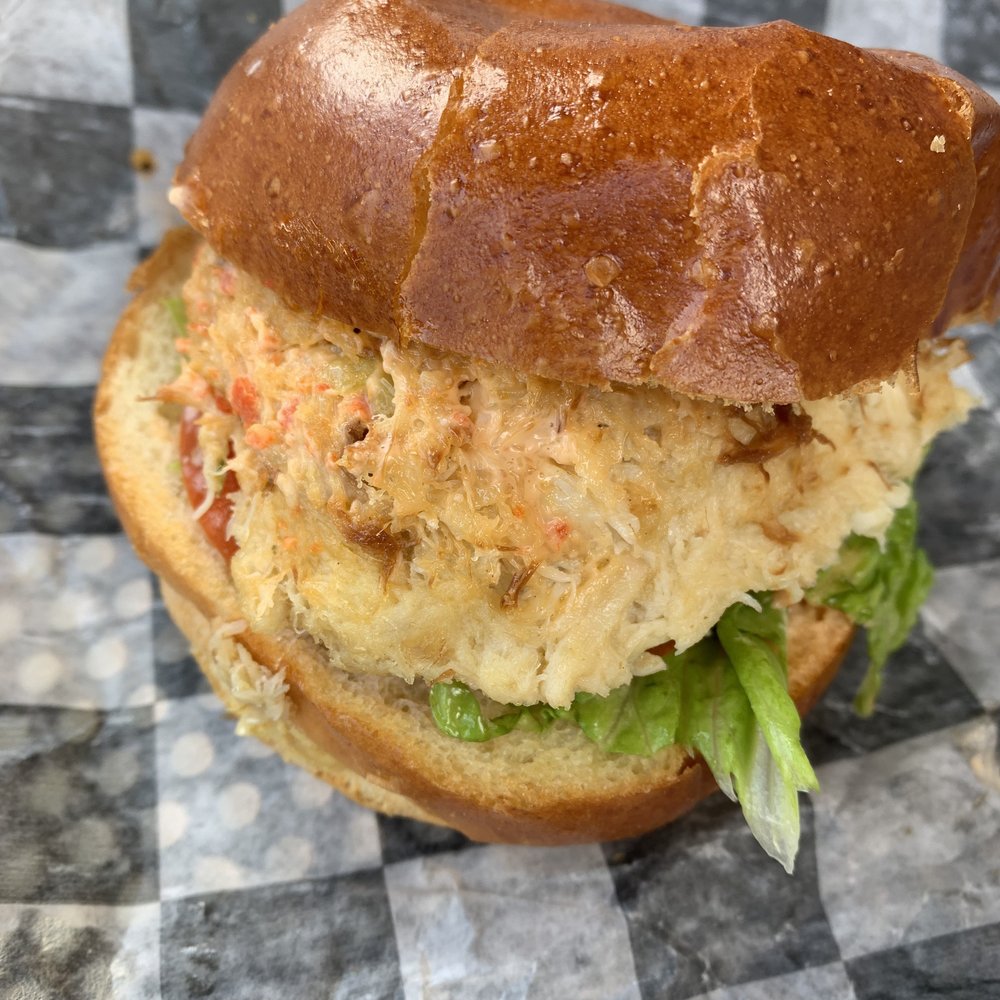 Taste - Crab cake sandwich - Specialty Food Near Me - Suffolk, Virginia