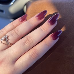 Dip on natural nails