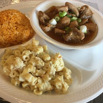 Marianas Grinds - Chicken adobo was rich and plentiful! - Hawaiian Near Me - Jacksonville, Florida Marianas Grinds - Chicken adobo was rich and plentiful! - Hawaiian Near Me - Jacksonville, Florida