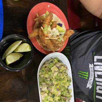 Alta Mar - Ceviche verde and fish tacos...full of flavor!!! - Seafood Near Me - San Antonio, Texas
