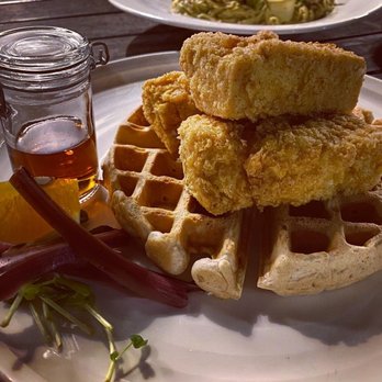 The Plot - Chicken & Waffles - Vegan Near Me - Oceanside, California The Plot - Chicken & Waffles - Vegan Near Me - Oceanside, California
