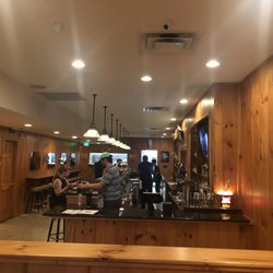 Heritage Smokehouse - Long Bar with kitchen in the back