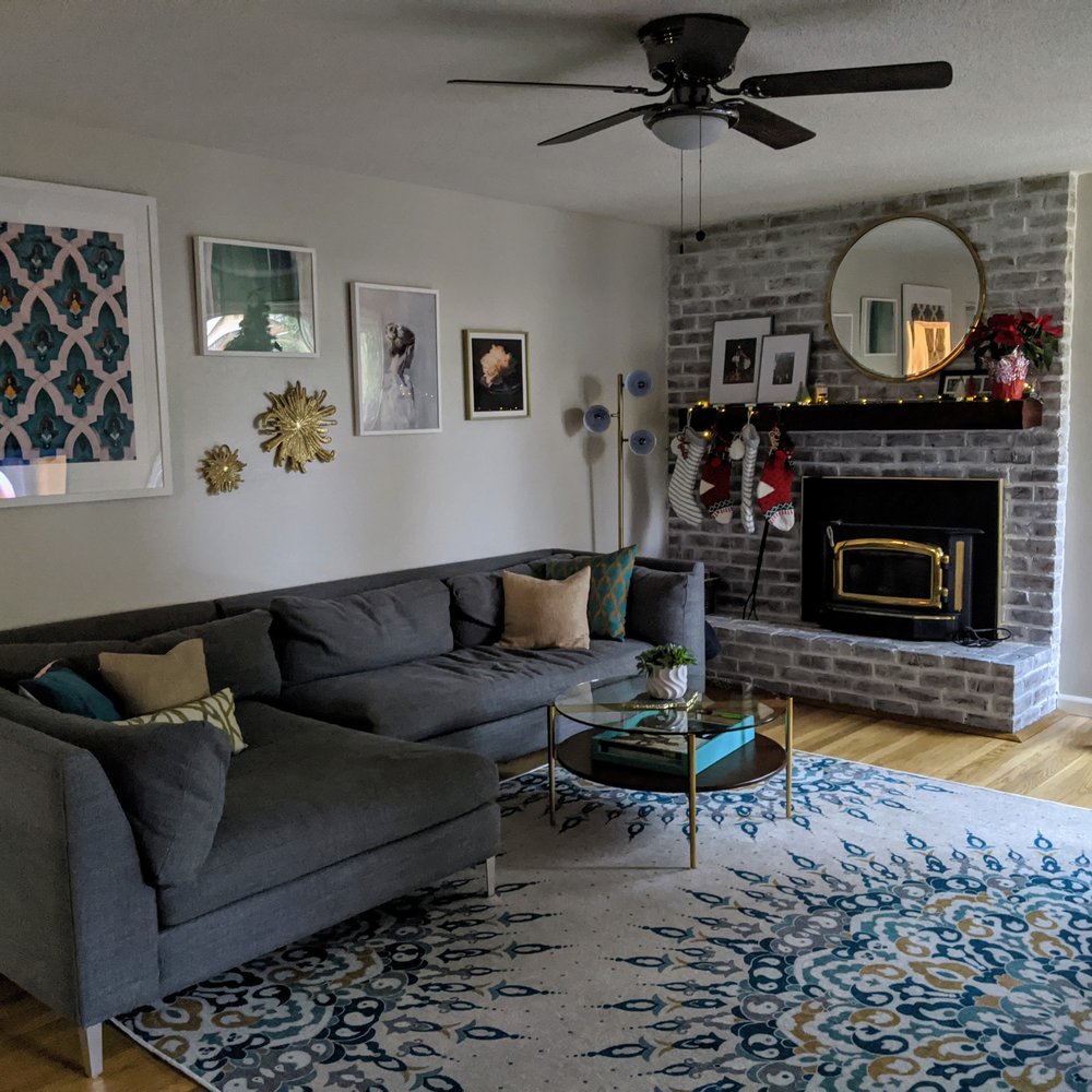Custom Painting - Fixed a lot of damage on this wall from old wallpaper and then painted this gorgeous neutral shade through the house. - Painters Near Me - Livermore, California