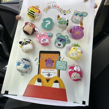 McDonald's - Squishmallows Display - Fast Food Near Me - Sun City, California