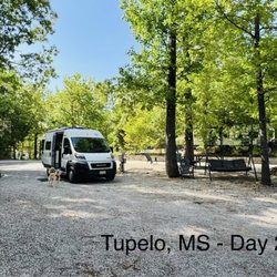Campground At Barnes Crossing - Our site